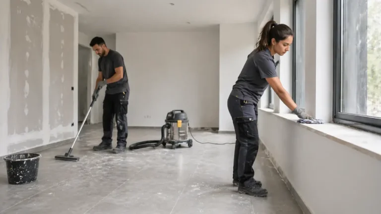 Nettoyage après travaux à Blois